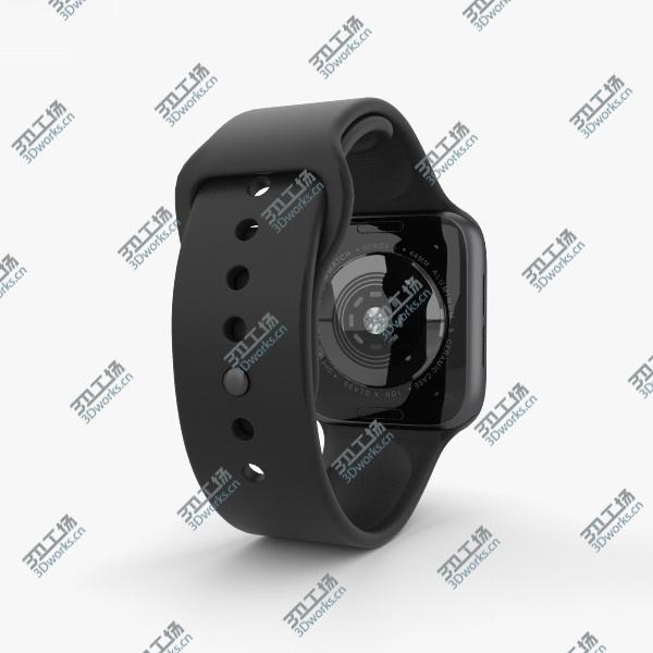 images/goods_img/202105073/3D Apple Watch Series 5 44mm Space Gray Aluminum Case with Sport Band model/2.jpg